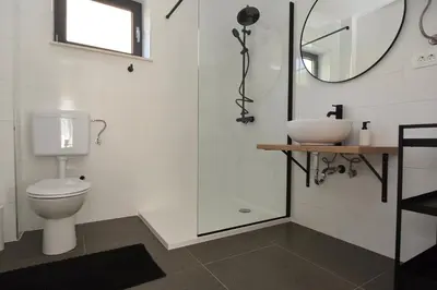 Kupaonica u objektu Central rooms