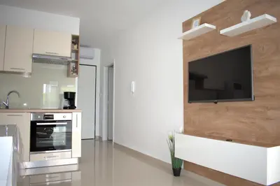 Kuhinja ili čajna kuhinja u objektu Apartments Rena