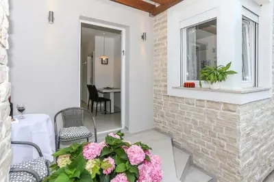Tlocrt objekta Apartment in Tribunj with air conditioning, WiFi 4953-1