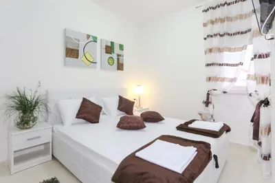Krevet ili kreveti u jedinici u objektu Studio apartment in Tribunj with air conditioning, WiFi 4953-2
