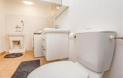 Kupaonica u objektu 4 Bedroom Stunning Home In Brodarica
