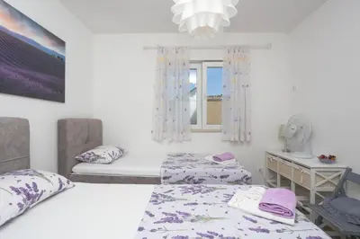 Krevet ili kreveti u jedinici u objektu Dalma Residence apartman Lavandella