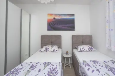 Krevet ili kreveti u jedinici u objektu Dalma Residence apartman Lavandella