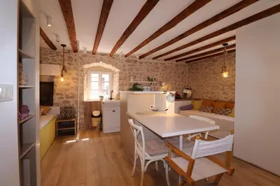 Tlocrt objekta Old Šibenik Cozy Design Apartment