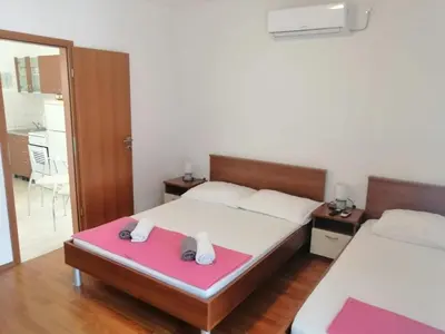 Krevet ili kreveti u jedinici u objektu Apartmani Tina