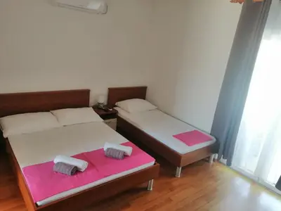 Krevet ili kreveti u jedinici u objektu Apartmani Tina