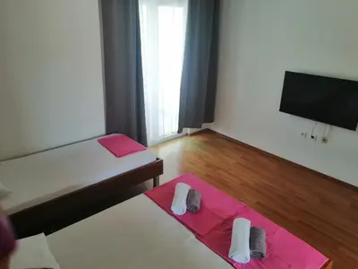 Krevet ili kreveti u jedinici u objektu Apartmani Tina