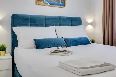 Krevet ili kreveti u jedinici u objektu Apartments Corcovado with Heated Pool