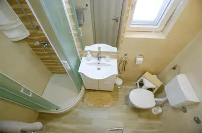 Kupaonica u objektu Matoc apartments