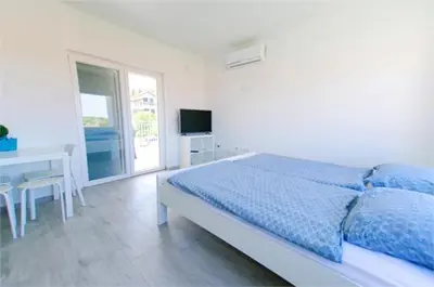 Krevet ili kreveti u jedinici u objektu Matoc apartments
