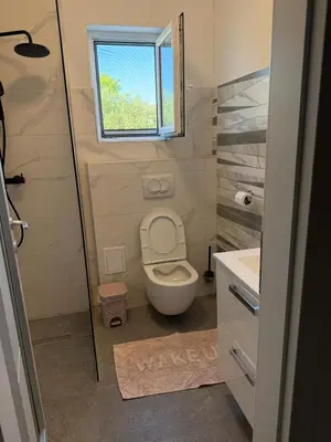 Kupaonica u objektu Muring Apartments