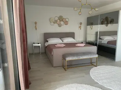 Krevet ili kreveti u jedinici u objektu Villa Eureka