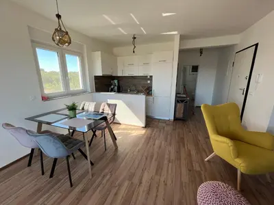Kuhinja ili čajna kuhinja u objektu Apartments Relax