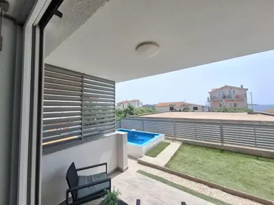 Balkon ili terasa u objektu Apartments Relax