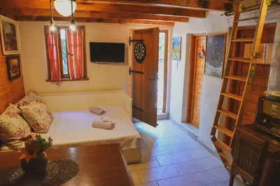 TV i/ili zabavni centar u objektu Mobile Homes Bilice