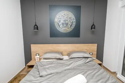 Krevet ili kreveti u jedinici u objektu Villa Nola Luxury Vodice
