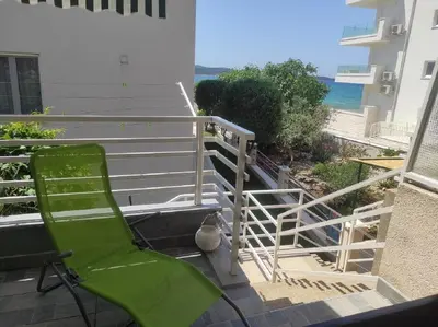 Balkon ili terasa u objektu Apartment Jase Beachfront