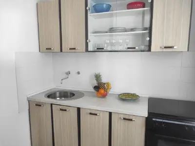 Kuhinja ili čajna kuhinja u objektu Apartment Jase Beachfront