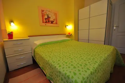 Krevet ili kreveti u jedinici u objektu TRI PALME