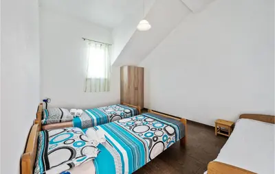 Krevet ili kreveti u jedinici u objektu Awesome Home In Razanj
