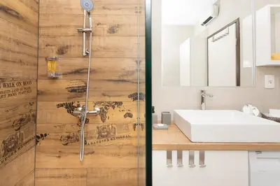 Kupaonica u objektu Apartment Libra downtown Šibenik