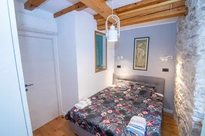 Krevet ili kreveti u jedinici u objektu Tiramola