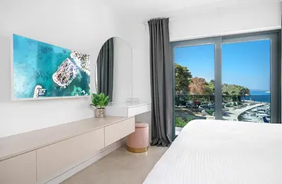 Krevet ili kreveti u jedinici u objektu Villa Gray