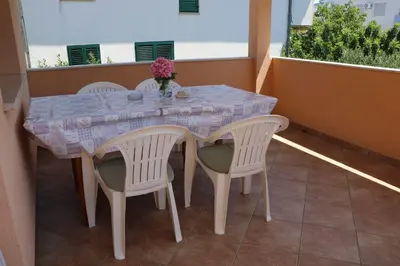 Tlocrt objekta Apartmani Iva