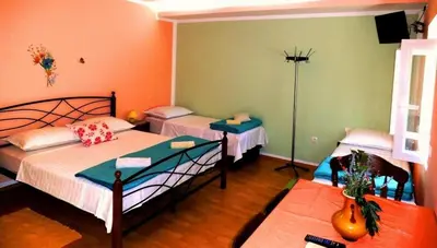 Krevet ili kreveti u jedinici u objektu Family-friendly apartments with swimming pool Lozovac, Krka - 18961