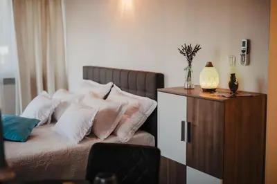 Krevet ili kreveti u jedinici u objektu Studio apartmant Tonka