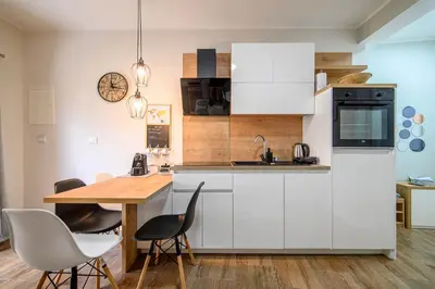 Kuhinja ili čajna kuhinja u objektu Apartments Orsula near old town