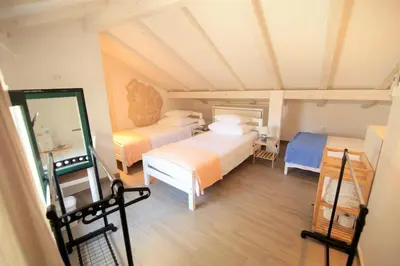 Krevet ili kreveti u jedinici u objektu Holiday house Ljubica Tisno