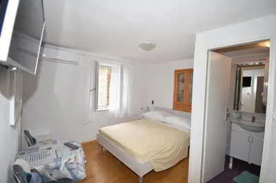 Krevet ili kreveti u jedinici u objektu Apartmani Mihaela