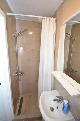 Kupaonica u objektu Apartmani Mihaela