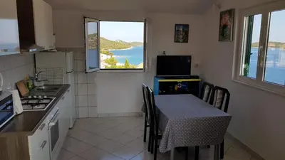 Kuhinja ili čajna kuhinja u objektu Apartment Marija