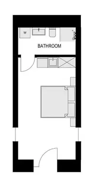 Tlocrt objekta Luxury apartments Azalea Primošten