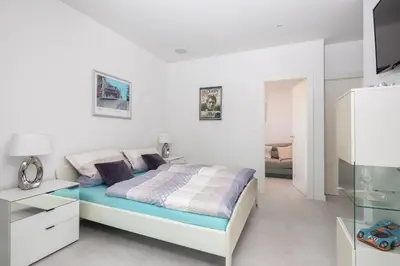 Krevet ili kreveti u jedinici u objektu Villa Ocean View I Zatoglav