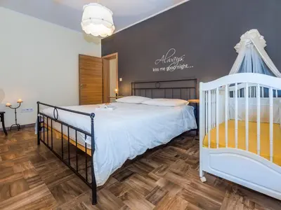 Krevet ili kreveti u jedinici u objektu Holiday Home Nina by Interhome