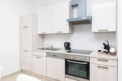 Kuhinja ili čajna kuhinja u objektu Apartments Grubišić - Šibenik - parking included