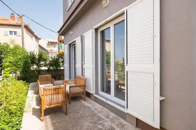 Balkon ili terasa u objektu Apartments Grubišić - Šibenik - parking included