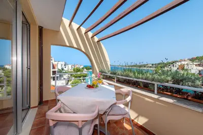 Balkon ili terasa u objektu Villa Lavanda