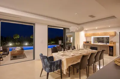 TV i/ili zabavni centar u objektu Villa Spuga