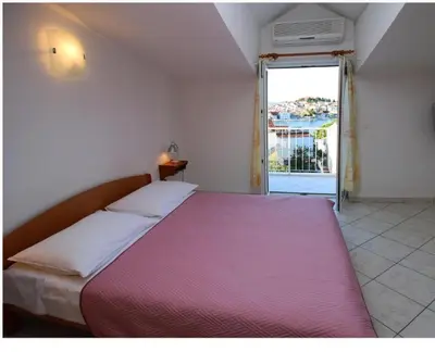 Krevet ili kreveti u jedinici u objektu Studio apartment for 2 persons