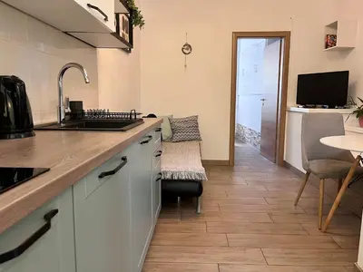 Kuhinja ili čajna kuhinja u objektu Apartments & Rooms Formenti