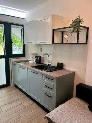 Kuhinja ili čajna kuhinja u objektu Apartments & Rooms Formenti