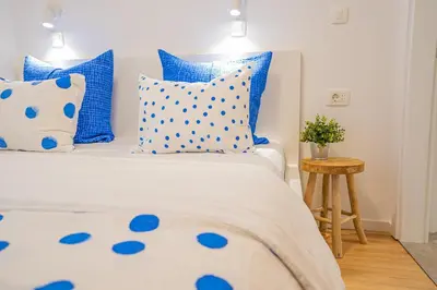 Krevet ili kreveti u jedinici u objektu Apartmani Bilonic Rogoznica