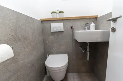 Kupaonica u objektu Apartmani Bilonic Rogoznica