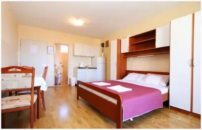 Krevet ili kreveti u jedinici u objektu Primosten Apartments