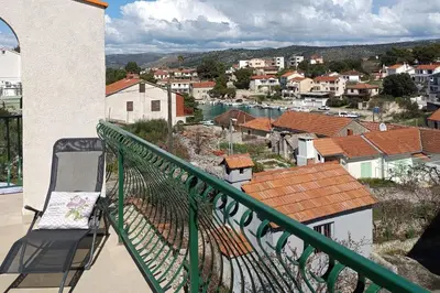 Balkon ili terasa u objektu Apartman Marin