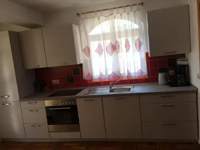Kuhinja ili čajna kuhinja u objektu Apartman Put Svete Kate